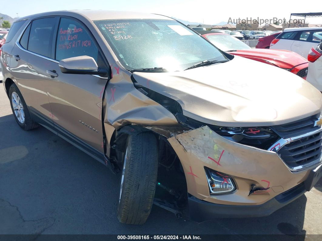 2018 Chevrolet Equinox Lt Brown vin: 2GNAXSEV0J6193928