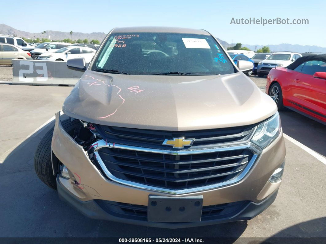 2018 Chevrolet Equinox Lt Brown vin: 2GNAXSEV0J6193928