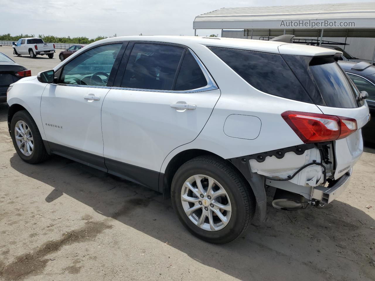 2018 Chevrolet Equinox Lt Белый vin: 2GNAXSEV0J6204278