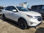 2018 Chevrolet Equinox Lt White vin: 2GNAXSEV0J6240620