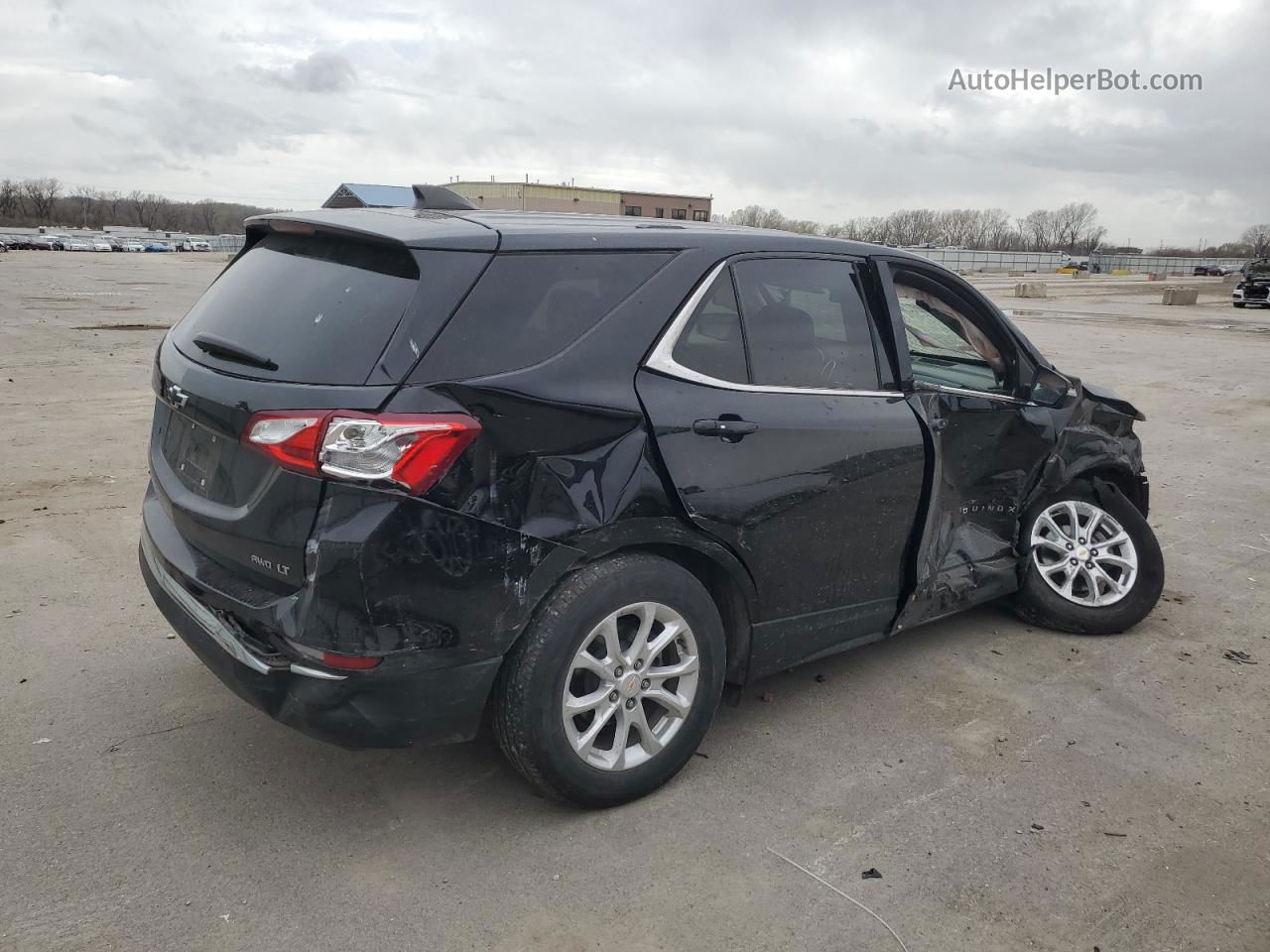 2018 Chevrolet Equinox Lt Black vin: 2GNAXSEV0J6259670