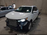 2018 Chevrolet Equinox Lt White vin: 2GNAXSEV0J6264383