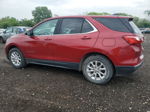 2018 Chevrolet Equinox Lt Red vin: 2GNAXSEV0J6270961