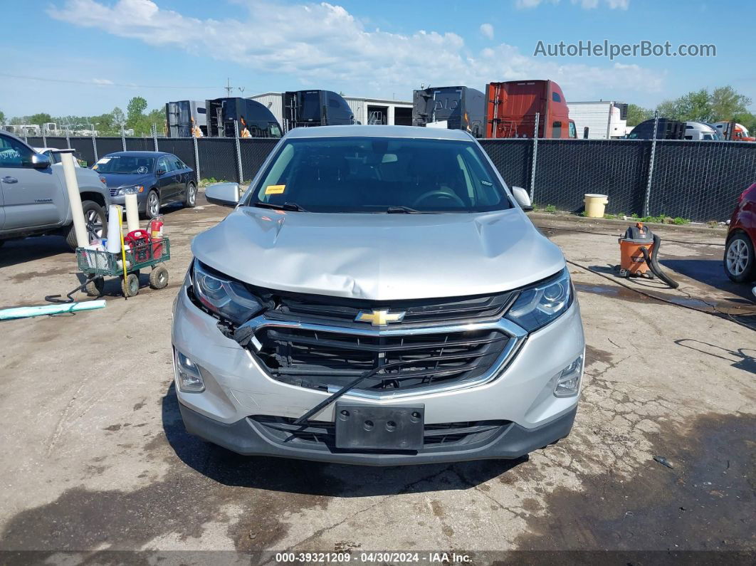 2018 Chevrolet Equinox Lt Silver vin: 2GNAXSEV0J6292118