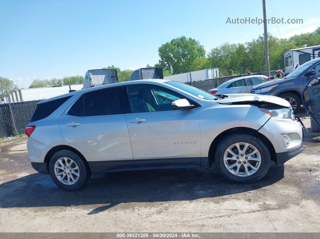 2018 Chevrolet Equinox Lt Серебряный vin: 2GNAXSEV0J6292118