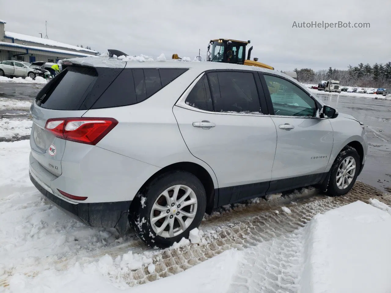 2018 Chevrolet Equinox Lt Silver vin: 2GNAXSEV0J6324792