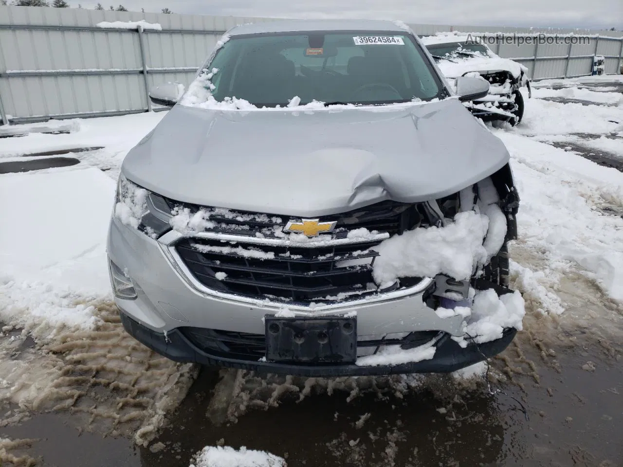 2018 Chevrolet Equinox Lt Silver vin: 2GNAXSEV0J6324792