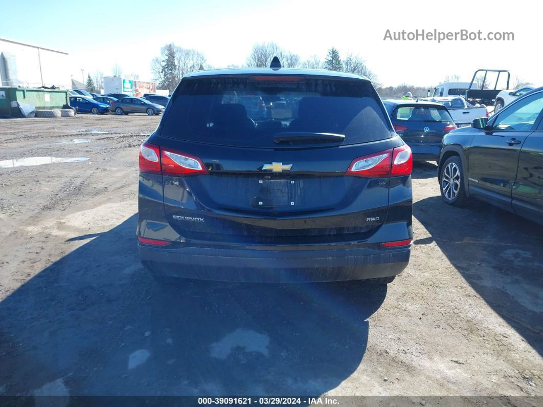 2019 Chevrolet Equinox Ls Black vin: 2GNAXSEV0K6270573