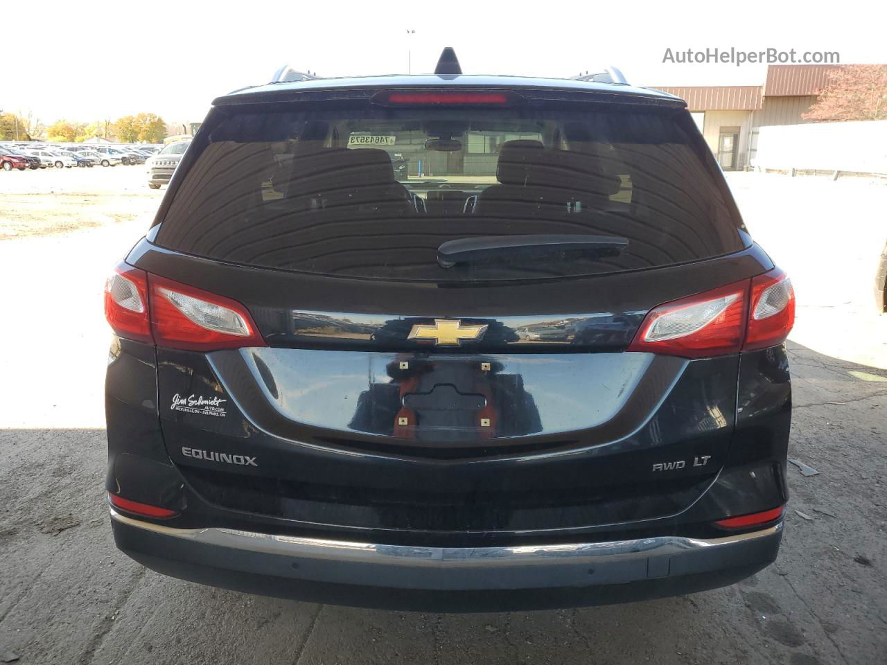 2018 Chevrolet Equinox Lt Черный vin: 2GNAXSEV1J6105257