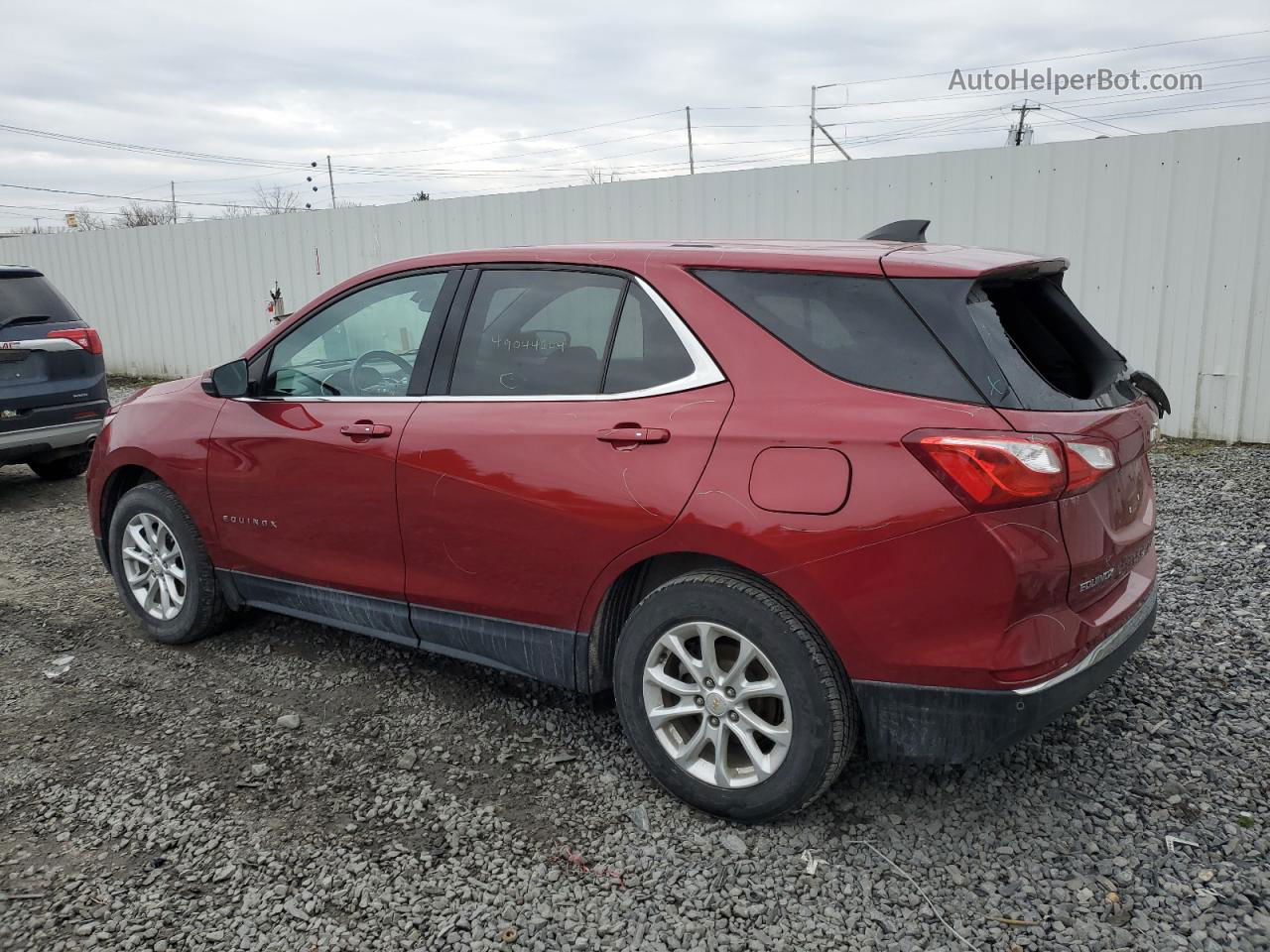 2018 Chevrolet Equinox Lt Red vin: 2GNAXSEV1J6231733