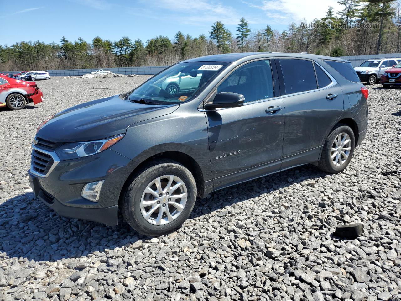 2018 Chevrolet Equinox Lt Gray vin: 2GNAXSEV1J6316135