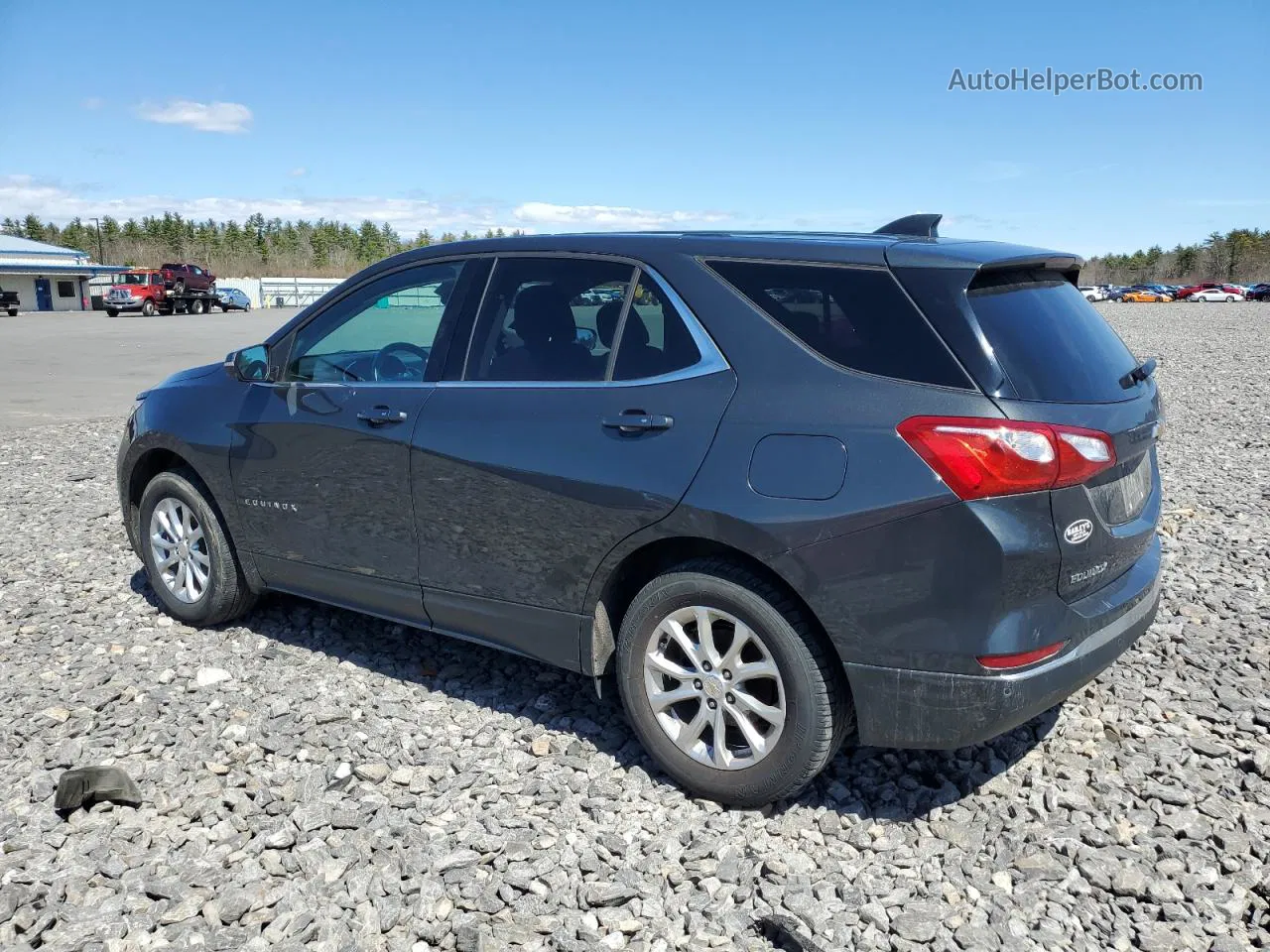 2018 Chevrolet Equinox Lt Gray vin: 2GNAXSEV1J6316135