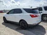 2018 Chevrolet Equinox Lt White vin: 2GNAXSEV1J6338202