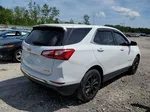 2018 Chevrolet Equinox Lt White vin: 2GNAXSEV1J6338202