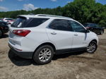 2018 Chevrolet Equinox Lt White vin: 2GNAXSEV2J6108104