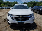 2018 Chevrolet Equinox Lt White vin: 2GNAXSEV2J6108104