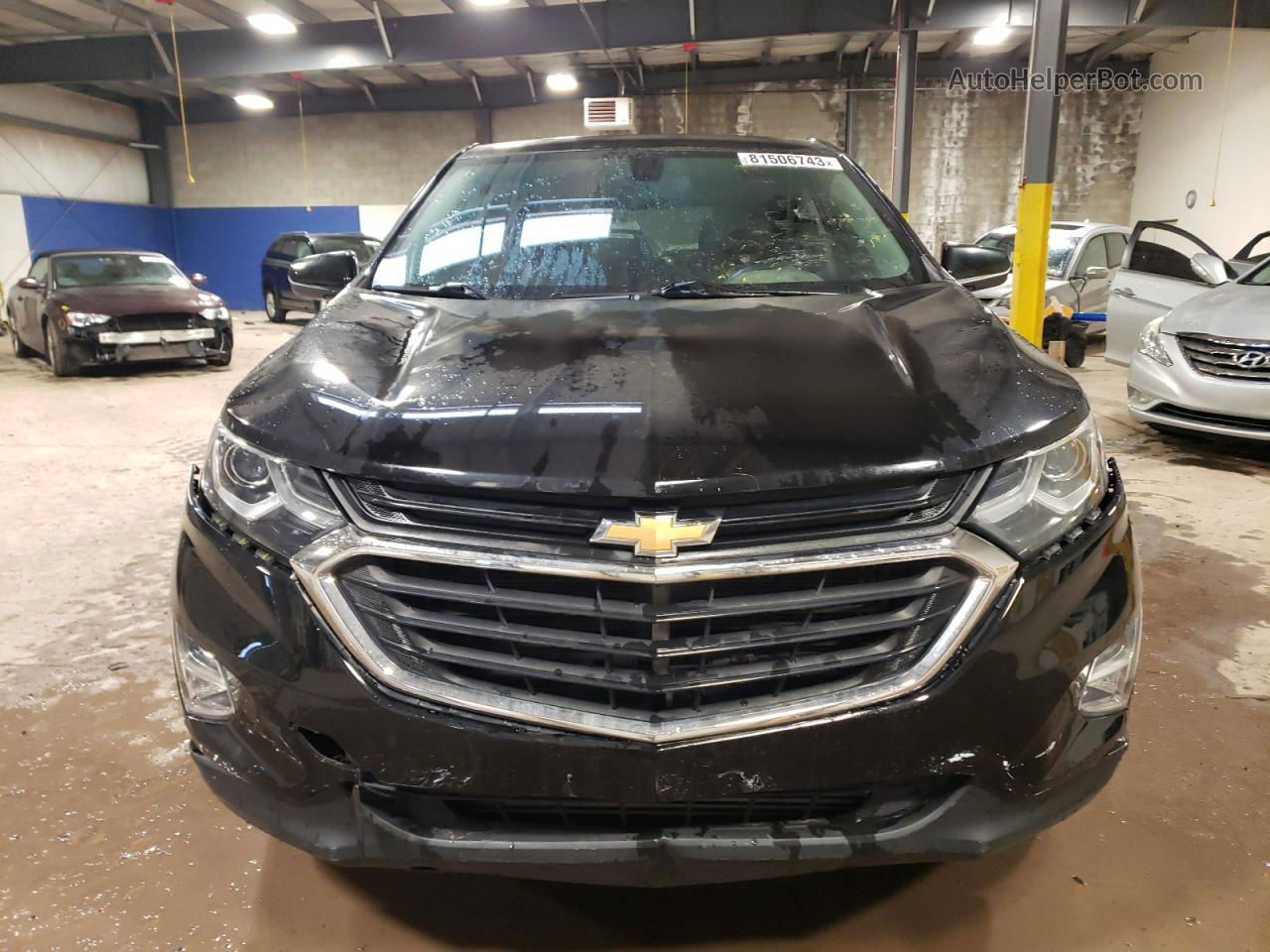 2018 Chevrolet Equinox Lt Black vin: 2GNAXSEV2J6155133