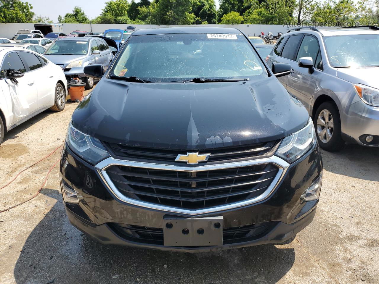 2018 Chevrolet Equinox Lt Черный vin: 2GNAXSEV3J6160535