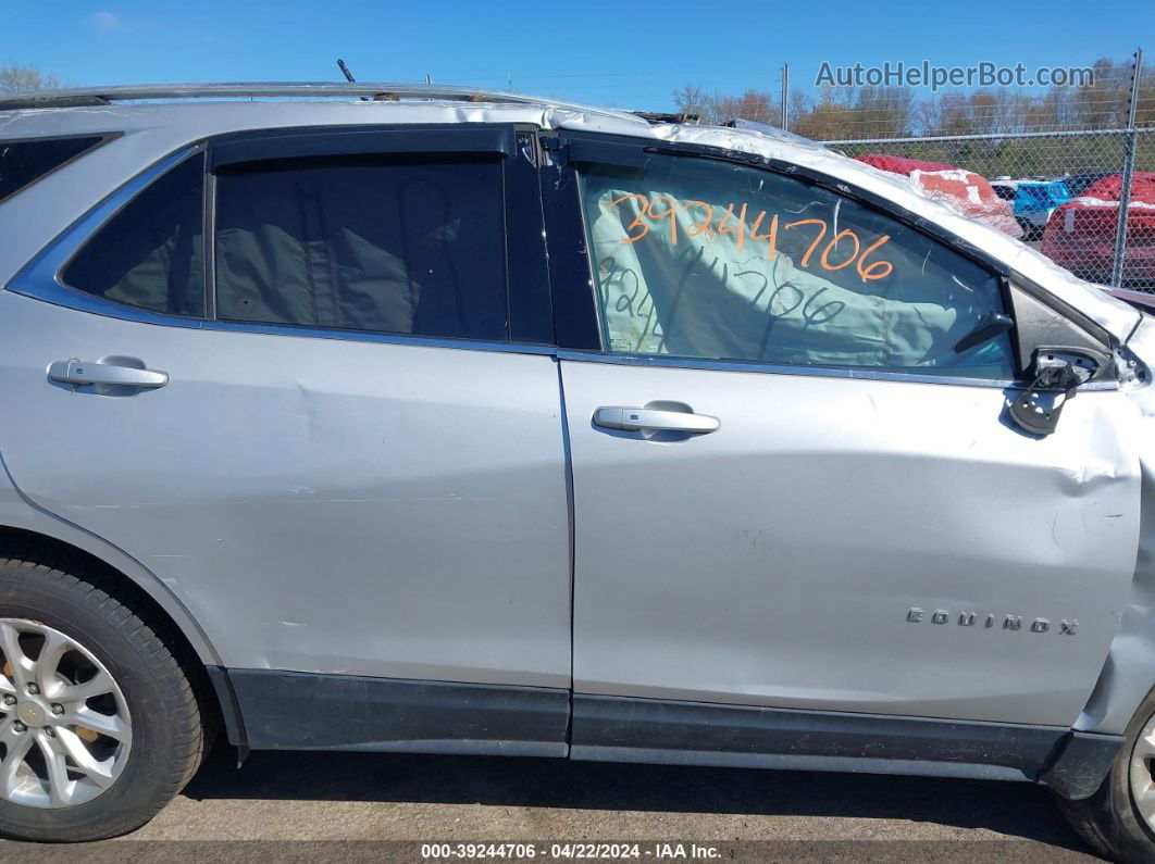 2018 Chevrolet Equinox Lt Silver vin: 2GNAXSEV3J6251076