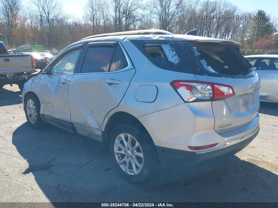 2018 Chevrolet Equinox Lt Silver vin: 2GNAXSEV3J6251076