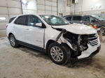 2018 Chevrolet Equinox Lt White vin: 2GNAXSEV3J6269819