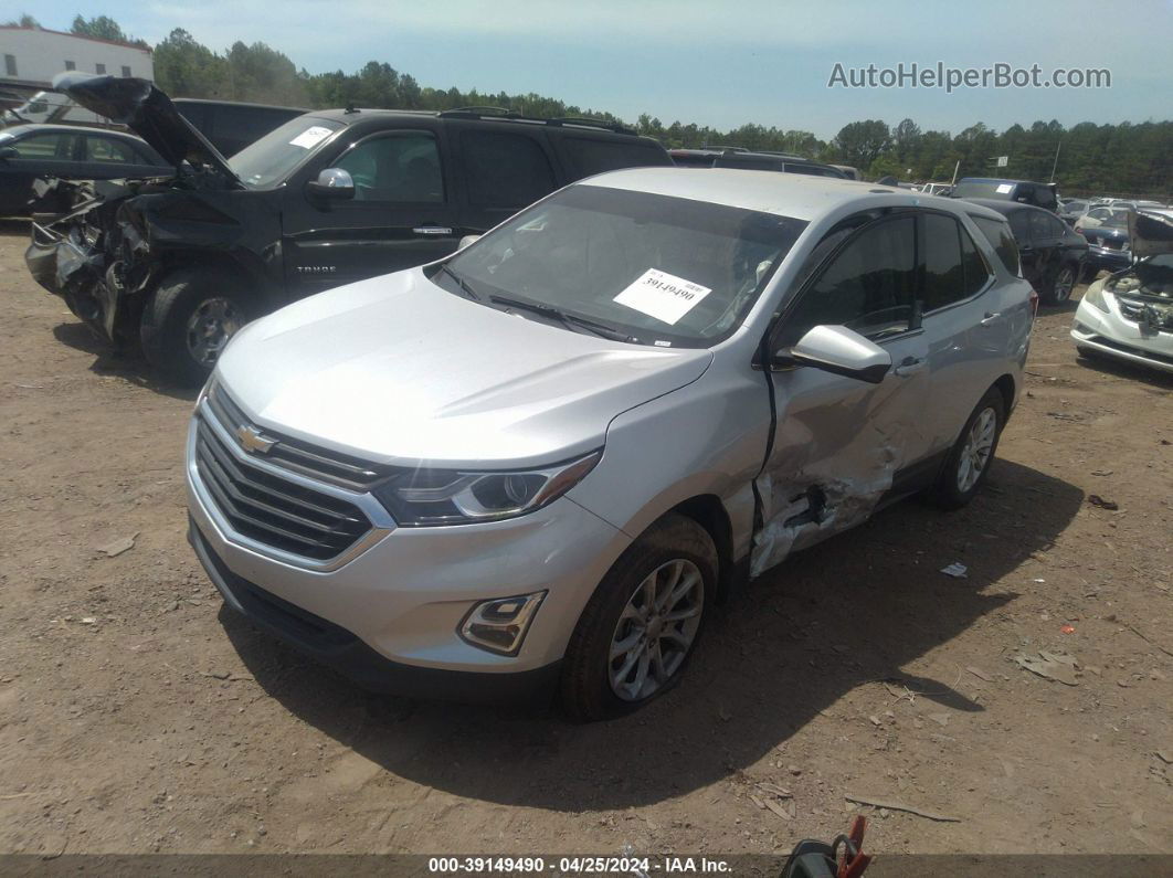 2018 Chevrolet Equinox Lt Silver vin: 2GNAXSEV3J6325595