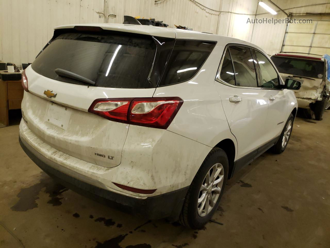 2018 Chevrolet Equinox Lt Белый vin: 2GNAXSEV4J6148068