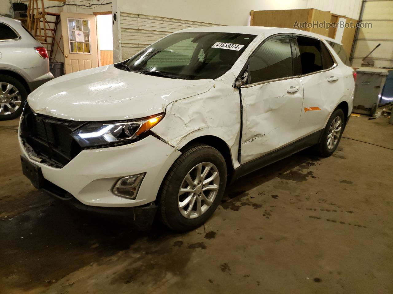 2018 Chevrolet Equinox Lt Белый vin: 2GNAXSEV4J6148068