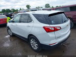 2018 Chevrolet Equinox Lt White vin: 2GNAXSEV4J6169891