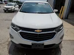 2018 Chevrolet Equinox Lt White vin: 2GNAXSEV4J6188604