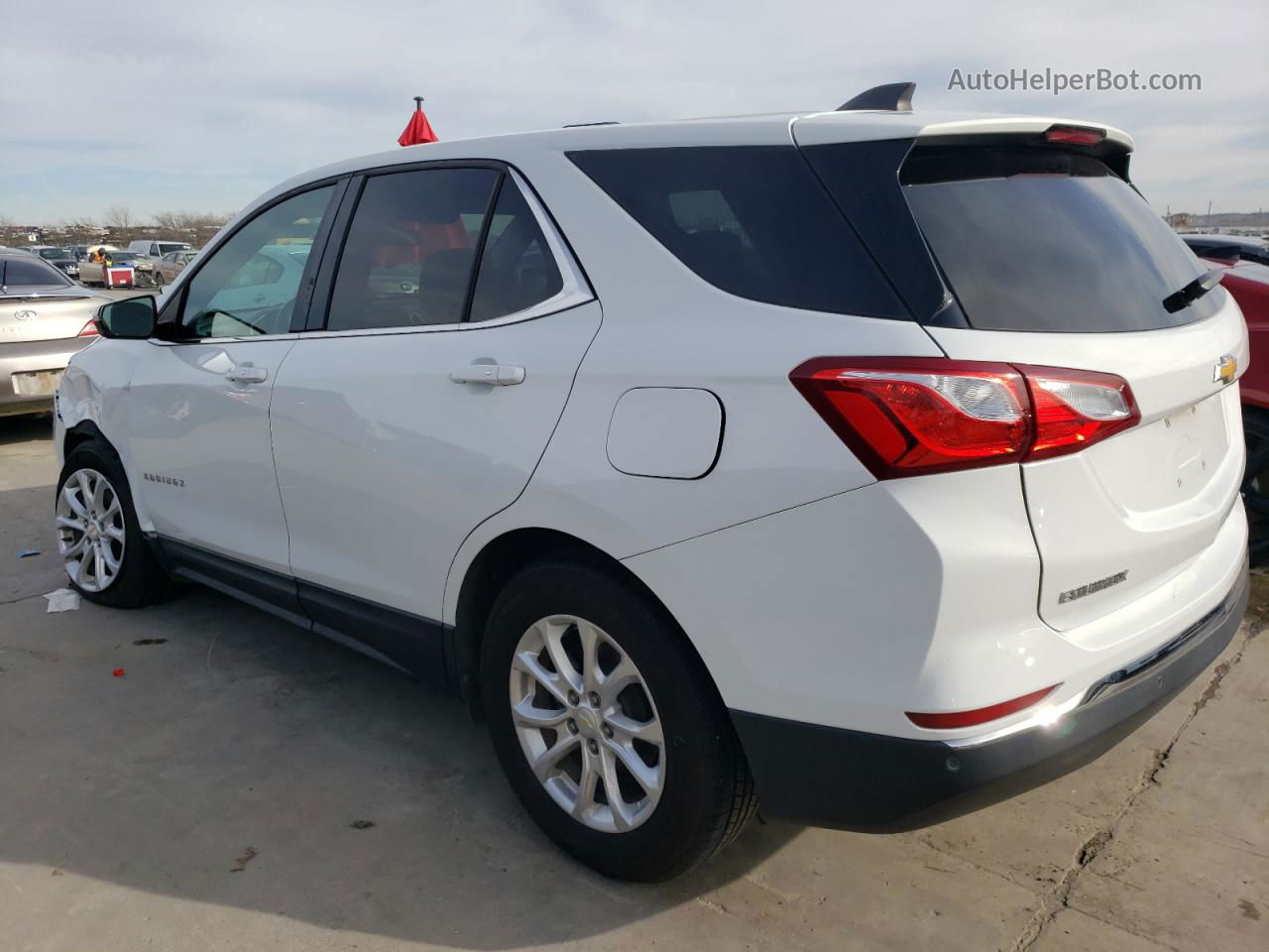 2018 Chevrolet Equinox Lt Белый vin: 2GNAXSEV4J6193060