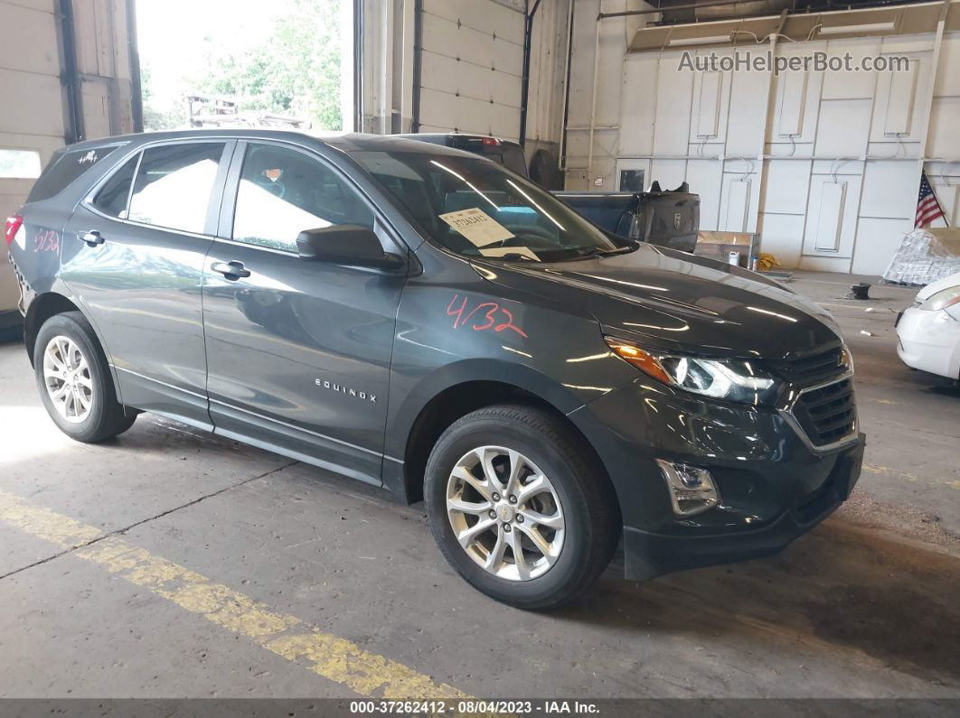 2020 Chevrolet Equinox Ls Black vin: 2GNAXSEV4L6265443