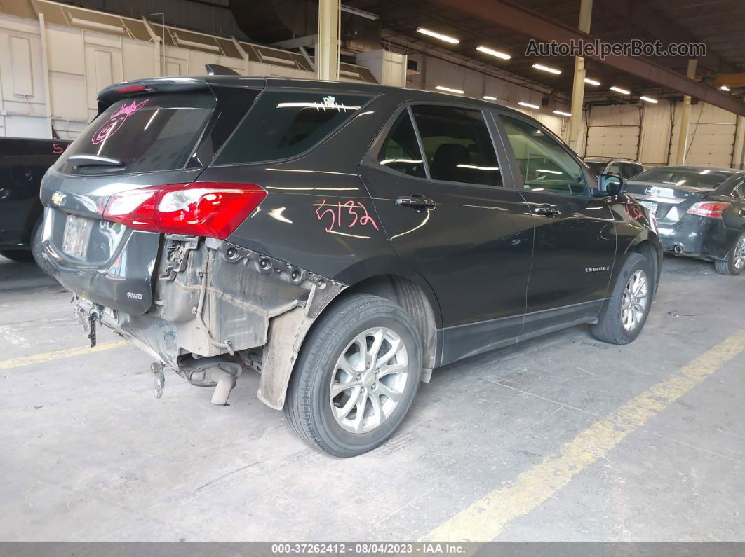 2020 Chevrolet Equinox Ls Black vin: 2GNAXSEV4L6265443