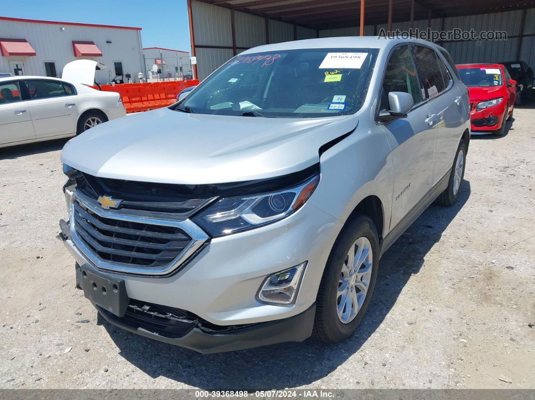 2018 Chevrolet Equinox Lt Silver vin: 2GNAXSEV5J6108260