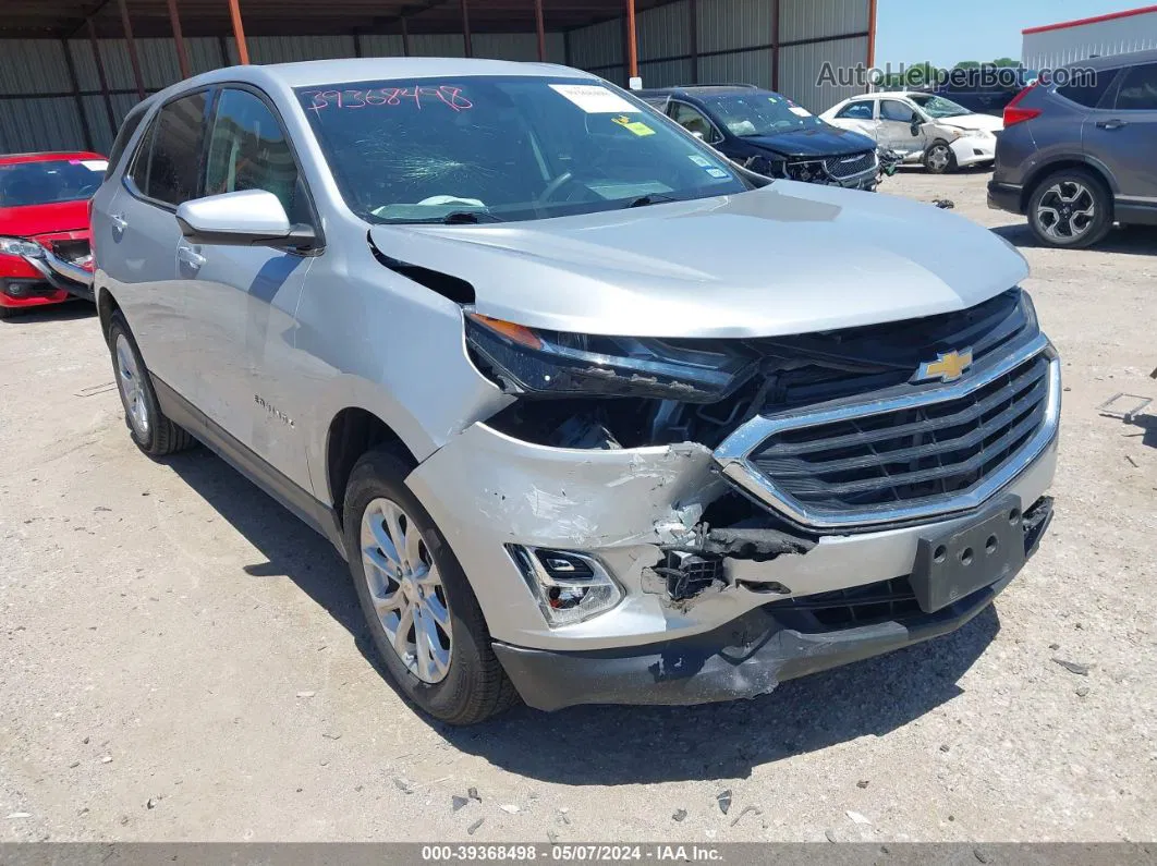 2018 Chevrolet Equinox Lt Silver vin: 2GNAXSEV5J6108260