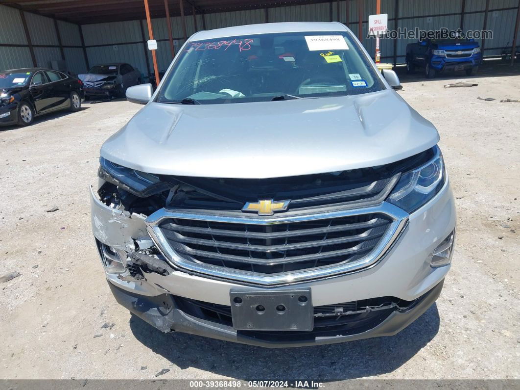 2018 Chevrolet Equinox Lt Silver vin: 2GNAXSEV5J6108260