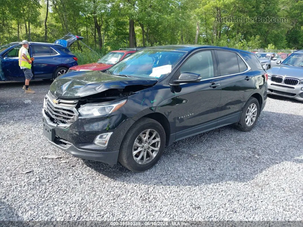 2018 Chevrolet Equinox Lt Black vin: 2GNAXSEV5J6139007