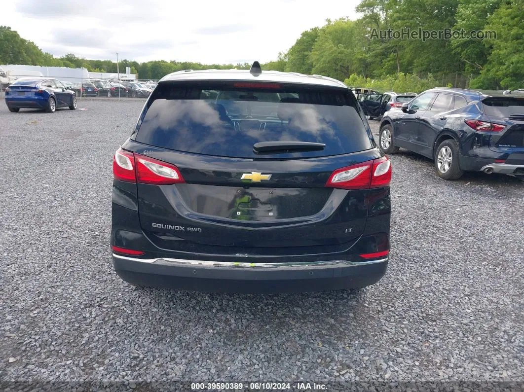 2018 Chevrolet Equinox Lt Black vin: 2GNAXSEV5J6139007