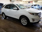 2018 Chevrolet Equinox Lt White vin: 2GNAXSEV5J6151299