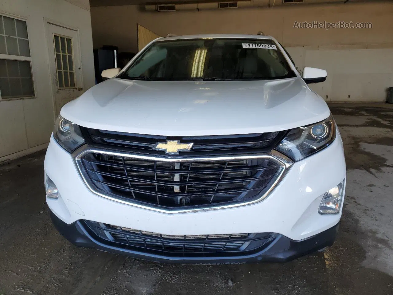 2018 Chevrolet Equinox Lt White vin: 2GNAXSEV5J6151299