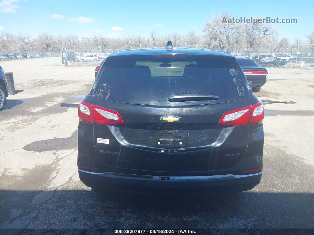 2018 Chevrolet Equinox Lt Black vin: 2GNAXSEV5J6246445