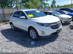 2018 Chevrolet Equinox Lt White vin: 2GNAXSEV5J6269241