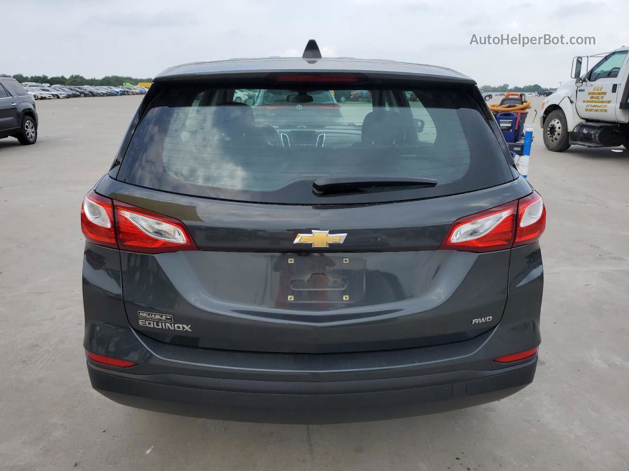 2019 Chevrolet Equinox Ls Gray vin: 2GNAXSEV5K6199290