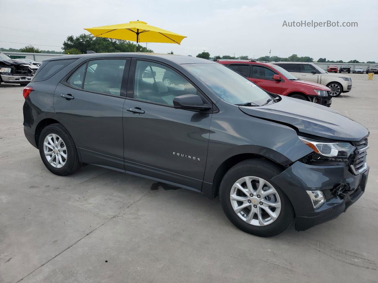 2019 Chevrolet Equinox Ls Серый vin: 2GNAXSEV5K6199290