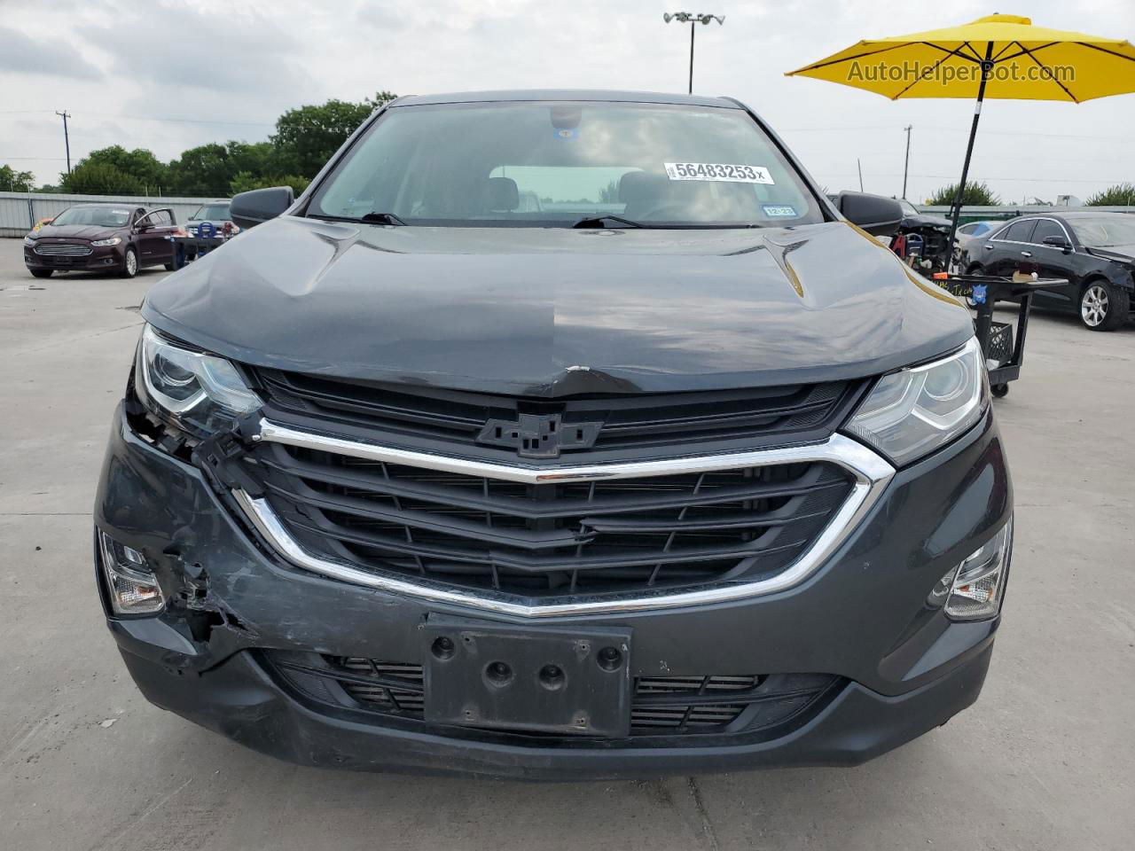 2019 Chevrolet Equinox Ls Серый vin: 2GNAXSEV5K6199290