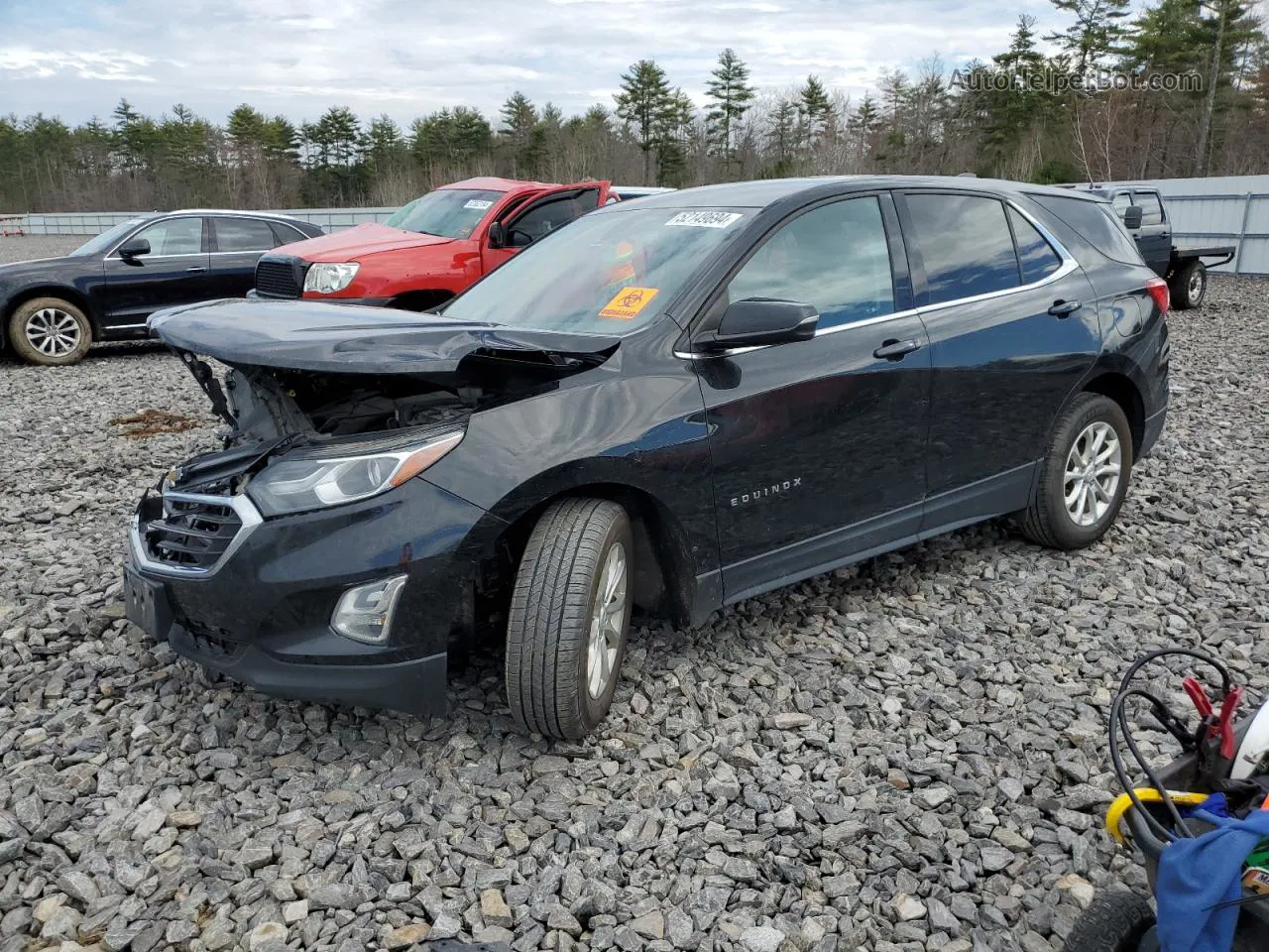 2018 Chevrolet Equinox Lt Black vin: 2GNAXSEV6J6123415