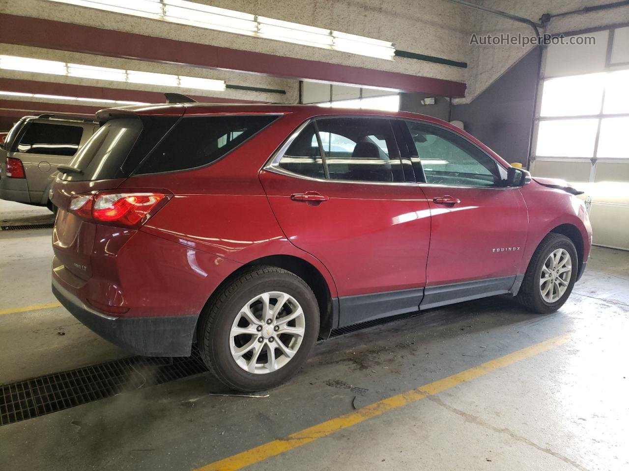 2018 Chevrolet Equinox Lt Red vin: 2GNAXSEV6J6229749