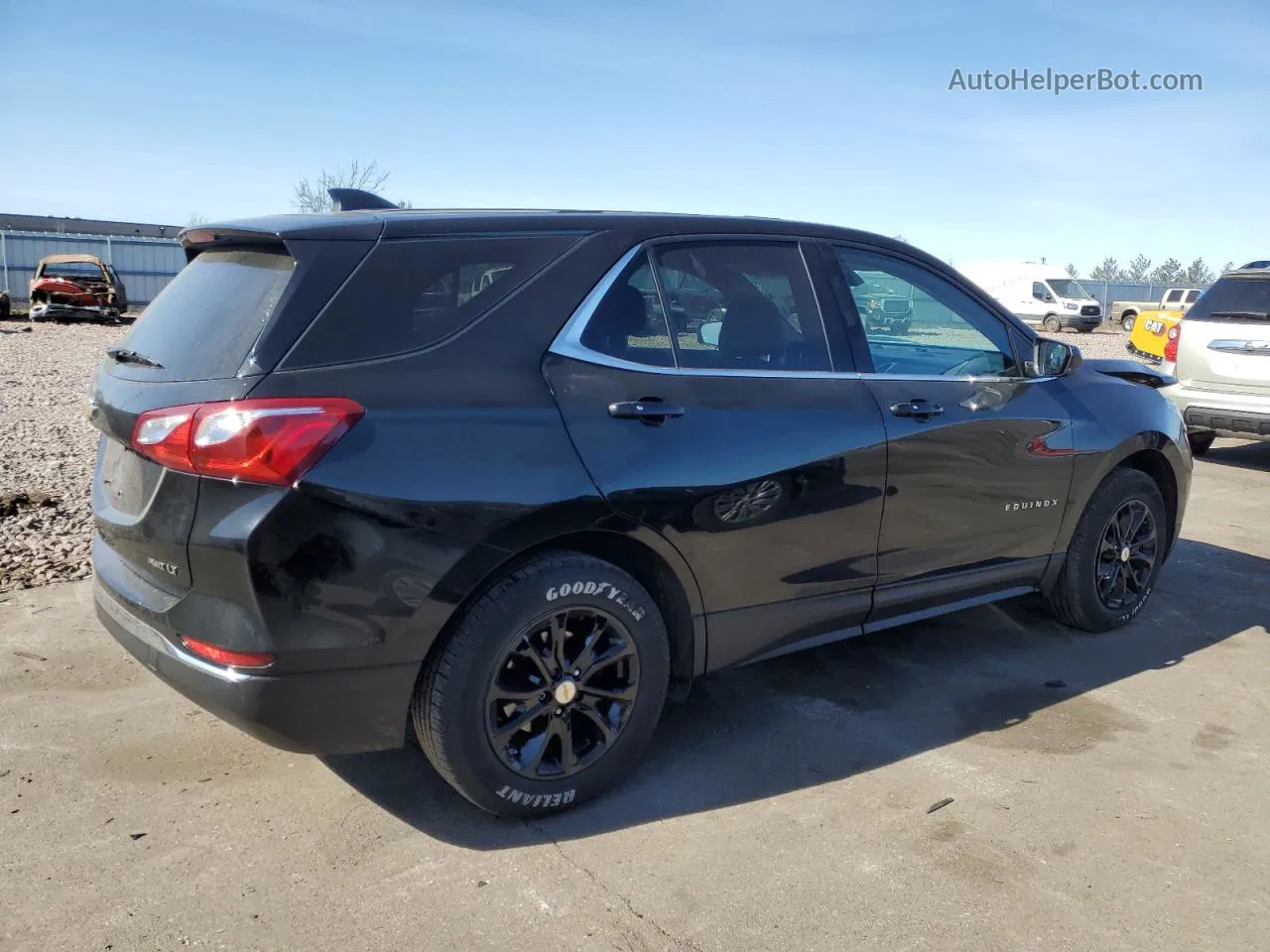 2018 Chevrolet Equinox Lt Черный vin: 2GNAXSEV7J6265160