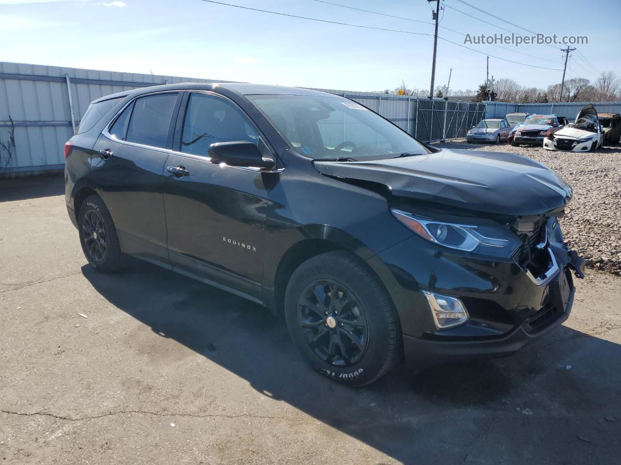 2018 Chevrolet Equinox Lt Черный vin: 2GNAXSEV7J6265160