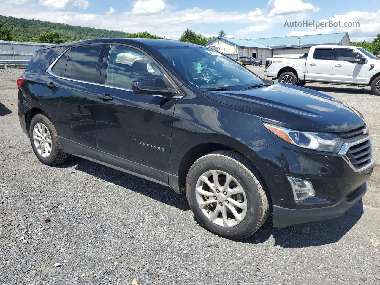 2018 Chevrolet Equinox Lt Черный vin: 2GNAXSEV7J6268608